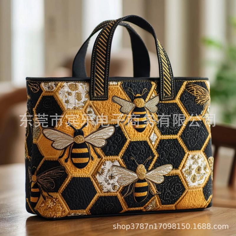 3D Printed Tote Bag Crossbody Women 600D Oxford Fabric Fashion Handbag