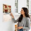 2026 Folk Art Gnomes Wall Calendar 16-Month X-Large Size 14x22, Garden Gnomes Calendar by The KING Company-Monster Calendars