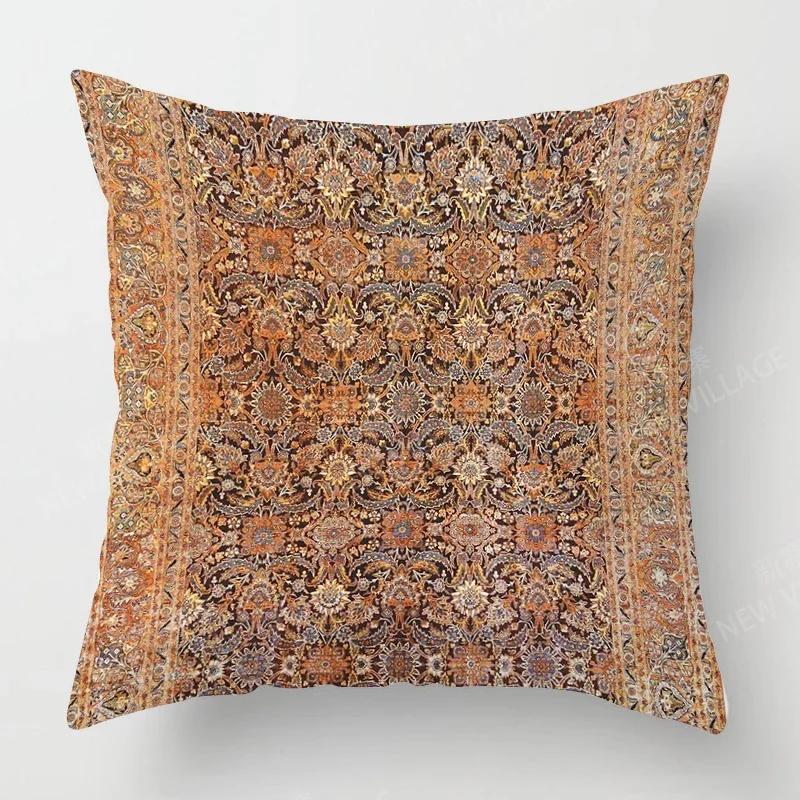 Jesienny wystrój domu jesienna poszewka na poduszkę dekoracyjną do salonu sofa boho 45x45cm 45*45 50*50 60x60cm 40*40 35x35cm Maroko