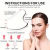 2pcs Facial Massager Stainless Steel Gua Sha Facial Tool Y Shape Blackhead Scraper Face Body Massage Accessories for Relaxing