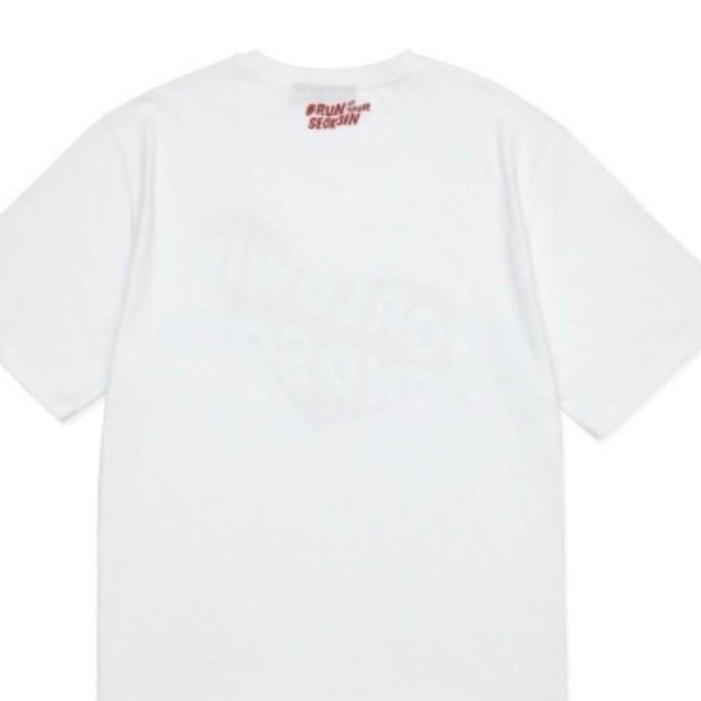 [USED] Official RUNSEOKJIN Tour T-Shirt (White) - Limited Edition (Sold Out) - BTS Jin