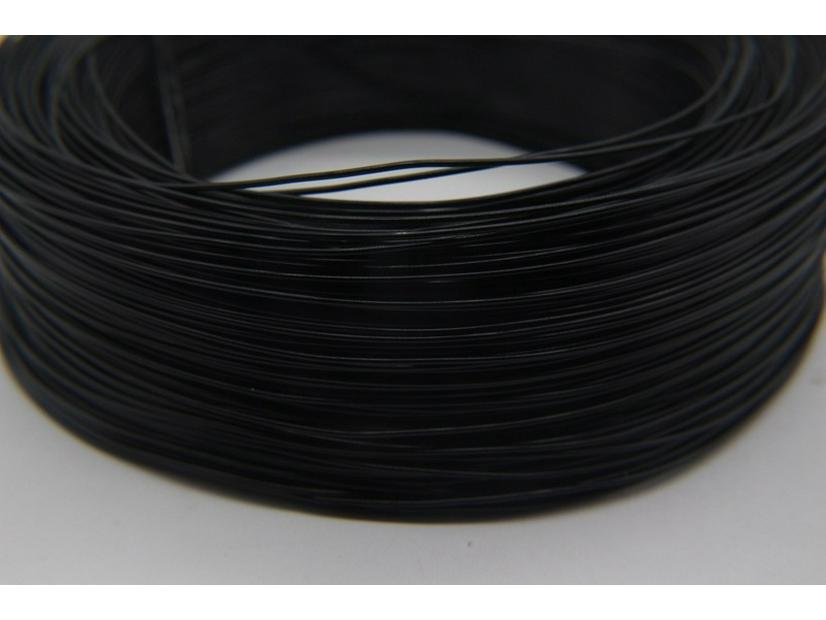 

Аксессуары для DIY: Проволока из хлопка и рафии для шляп и сумок 2.0mm (actual 1.9mm) чёрный