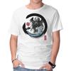 Unisex Crew Neck T-Shirt Enso Great Old One Graphic Short Sleeve Casual Tee
