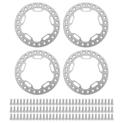 4pcs Wheel Outer Beadlock Ring 1.9 Inch Replacement Wheel Beadlock Rings for 1 10 RC Cars