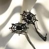 Halloween Spider Web Earrings Playful Bridal Accessories Hair Accessories Personality Jewelry EH-
