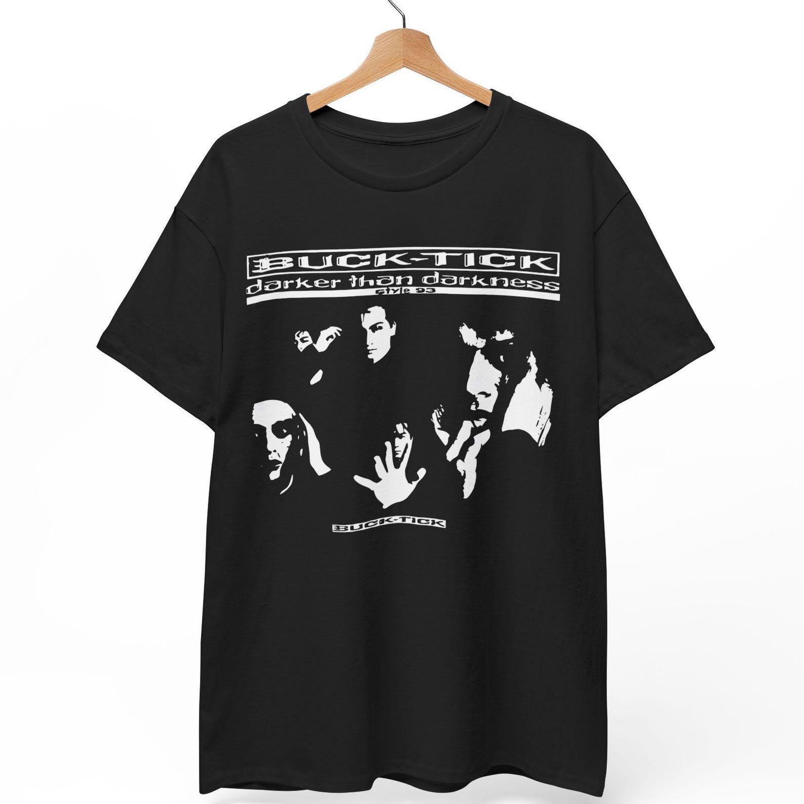 Buck-Tick Darker Than Darkness T-Shirt, Visual Kei Japanese Rock Band Tee S