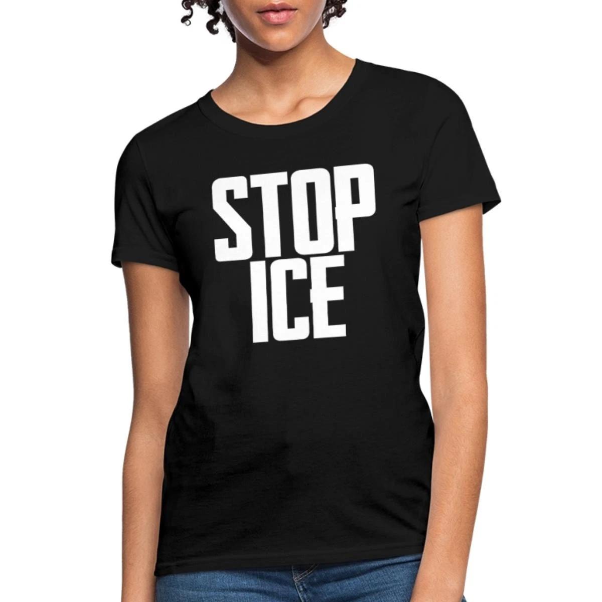 Stop ICE Protest | Civil Rights Statement Women s T-Shirt XXXL