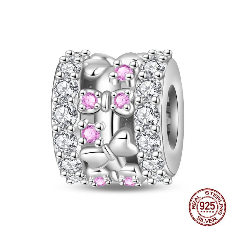 Original Charms Copper Sweet Travel Air Balloon Charm Bead Fit 3Mm Original Bracelets For Womens Diy Fine Jewelry Gifts