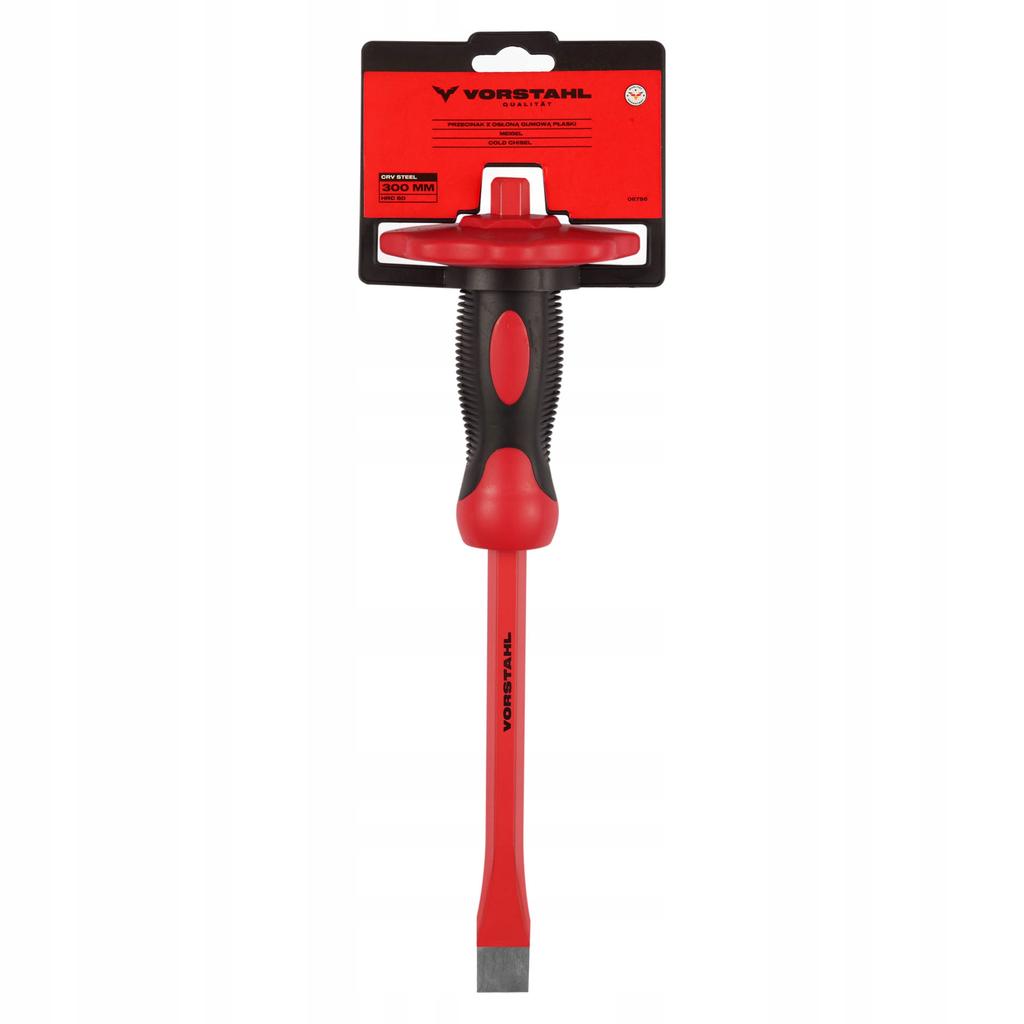 Flat cutter with rubber cover CrV STEEL QUALITAT 250mm Vorstahl