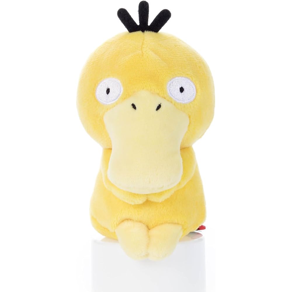 Pokemon Choccoree Psyduck Plush Toy 12cm Height Soft Stuffed Animal