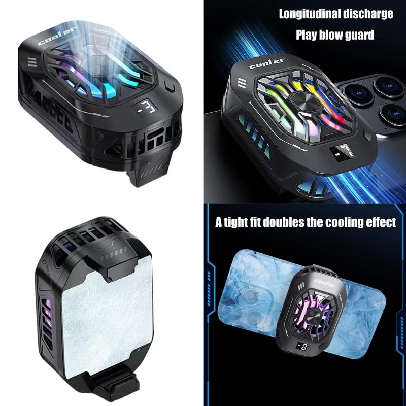 Upgrades Phones Cooling with Quick Cooling Technology High Performances Mobile Phone Cooling Gaming Phone Radiator