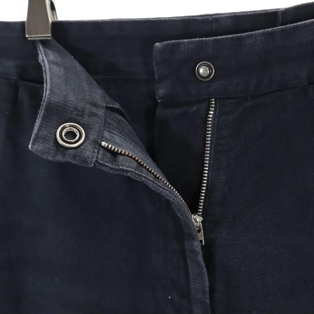 MARTIN MARGIELA Made In Italy Cropped Pants 38 Black Women Used
