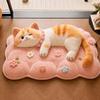 Non-Slip Cat  Area Rug 2D Cartoon Carpet Soft Home Decor Carpet  Living Rooms