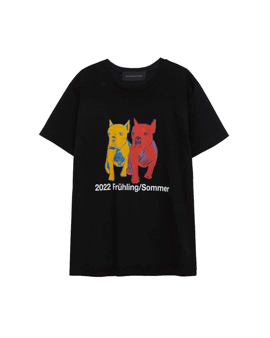 The Museum Visitor Bulldog T-Shirts (Black) L