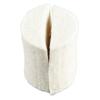 2PCS Lightweight Design Drum Pedal Beater Felt Material Replacement Beater Pads  For Drummers