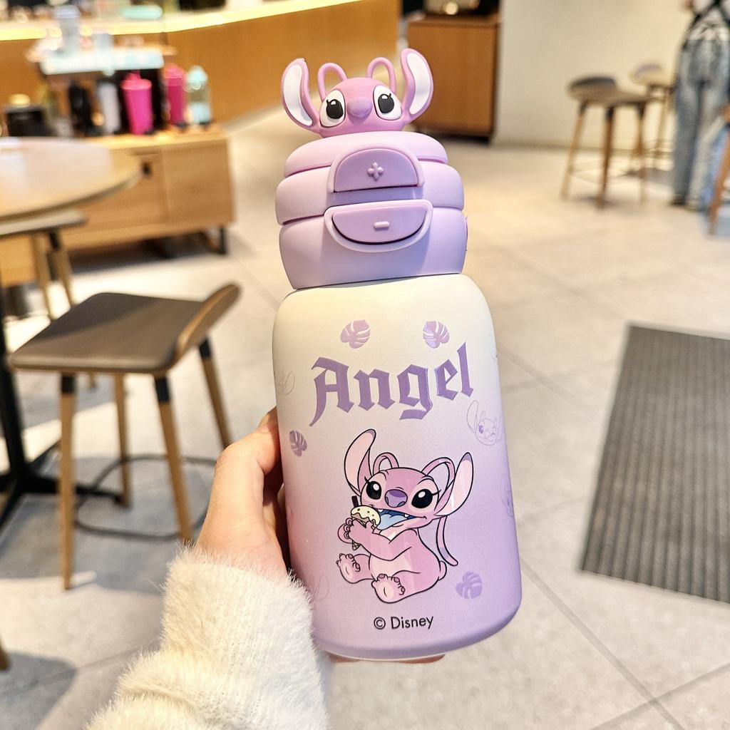 Zootopia Large-capacity Insulated Water Bottle, Outdoor Water Cup, Suitable for Students, Children and Car Use.