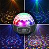 Remote Control Led Magic  Ball  Lamp 512 Flashing Crystal Colorful Rotating Stage Light For Ktv Bars