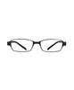 Square type lightweight reading reading glasses that slip easily and feel less pressure portable senior stylish Reading Glasses [Zoff] +1.00 glasses,
