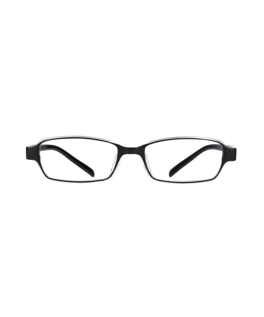 Square type lightweight reading reading glasses that slip easily and feel less pressure portable senior stylish Reading Glasses [Zoff] +1.00 glasses,