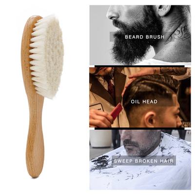 1 Pc Men Mustache Hair Beard Brush Multifunction Soft Baby Infant