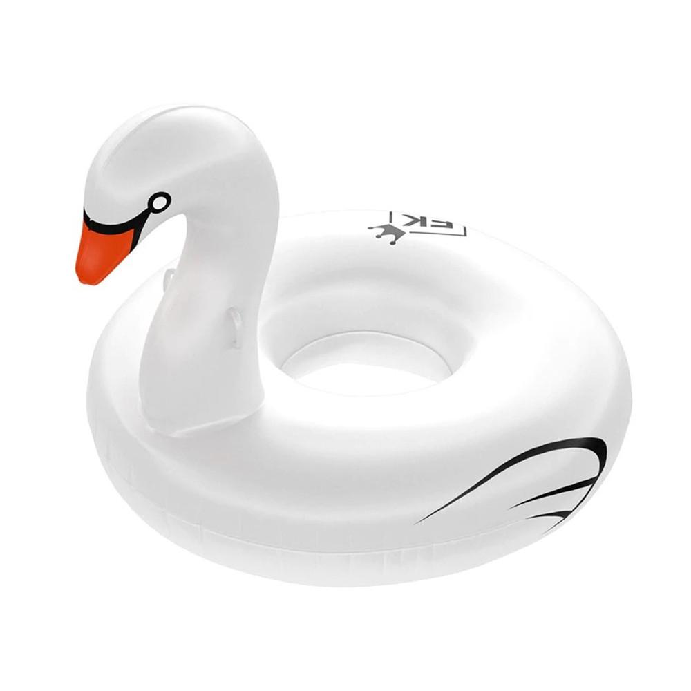 

Childrens Adult And Large White Swan Inflatable Swimming Circle Water Toy
