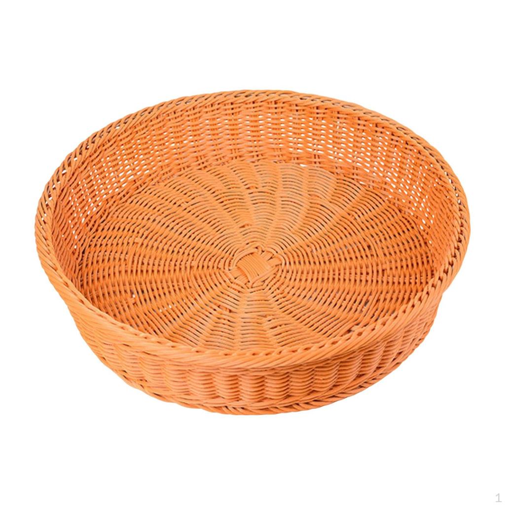 Elegante Weidenkorb-Brotschale für die Haushaltsorganisation