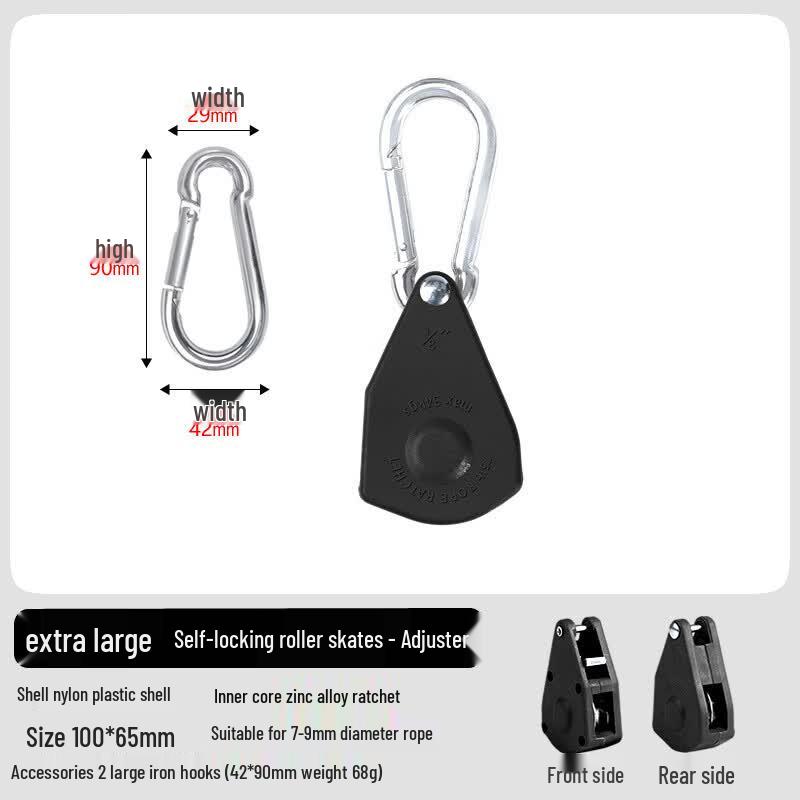 OEING Tarp Wind Rope Pulley Tensioner