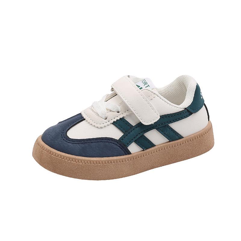 New Spring and Autumn Solid Soft Bottom College Style Sports Casual Sneakers for Boys and Girls