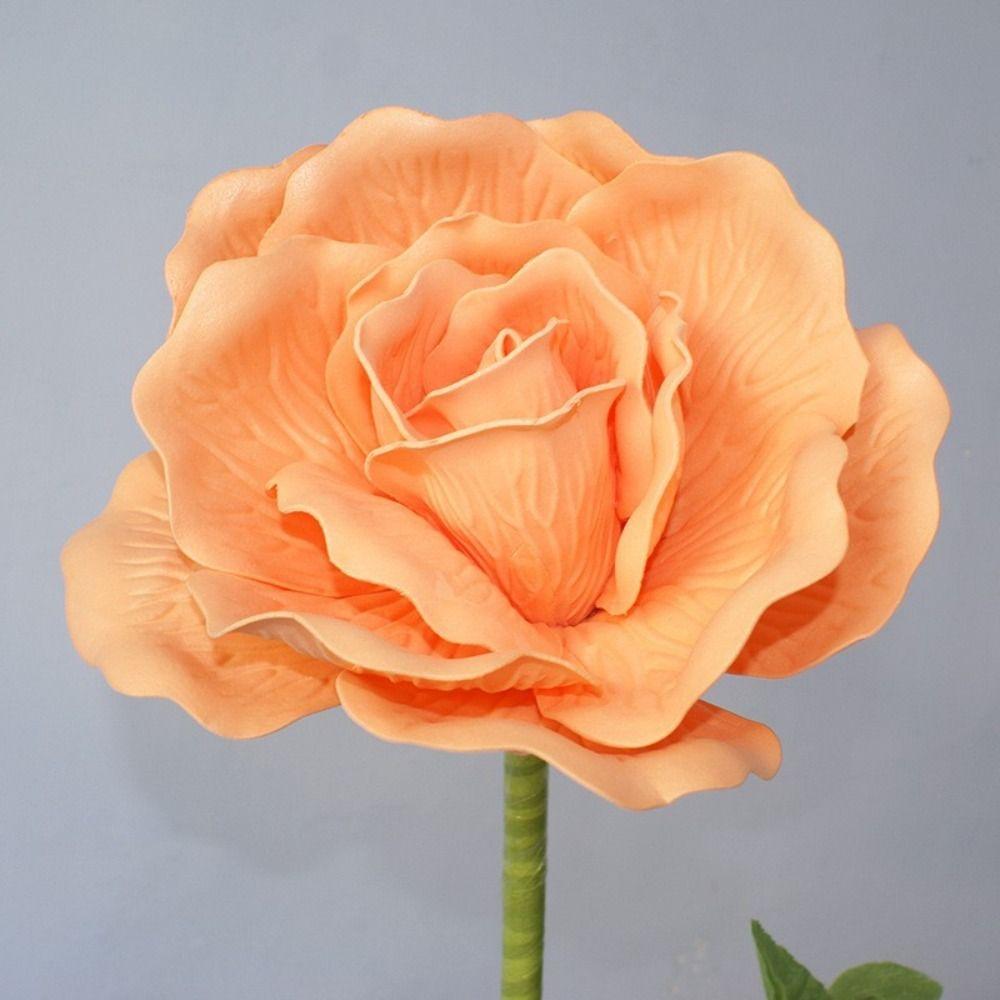 40cm Giant Artificial Flower Outdoor Large Foam Rose New Simulated Rose Head