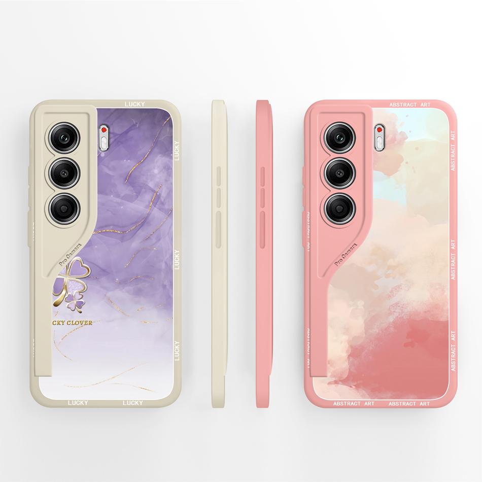 For Tecno Camon 40 Pro 4G 5G Phone Case Elegant Flowers Pattern Top Quality Cover For Tecno Camon40Pro Full Coverage Shell Funda