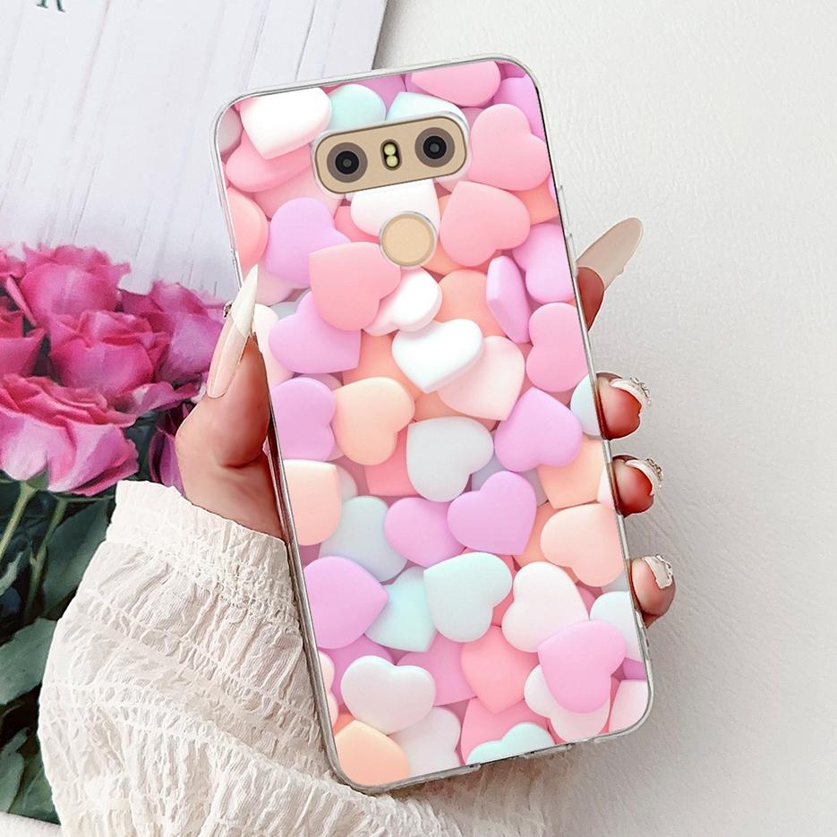 For LG G6 Case LG G6+ H870 H871 H872 H873 H870K Luxury Fashion Painted Cover 5.7'' Soft Silicone Case For LG G6 Plus LGG6 Fundas