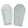 Coffin Shaped Resin Case Molds Resin Tray Molds for DIY Craft Jewelry Tray Jewelry Display Holder Earrings Tray