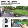 EU Plug HD 8MP Mini Camera Wifi Wireless Dual Lens 8MP IP Cameras Smart Night Vision CCTV Security V380 Pro PTZ Camara Indoor Baby Monitor