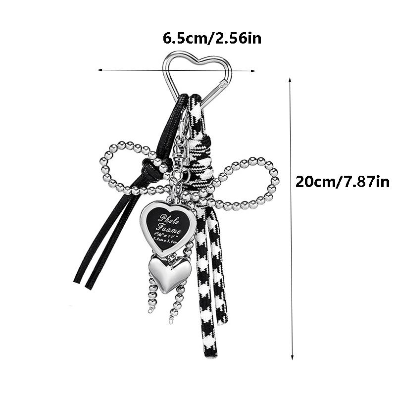 Yogodlns Schleifen-Design Mini-Rucksack Hängende Handtasche Anhänger Tasche Anhänger Taschen Zubehör