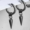Women Men Hip Hop Rock Chain Pendant Earring Punk Gothic Dark Style Metal Drop Earrings