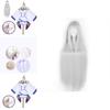 Stunning Emilia Dress Cosplay Set Featuring Gorgeous Wig For Halloween And Anime Events