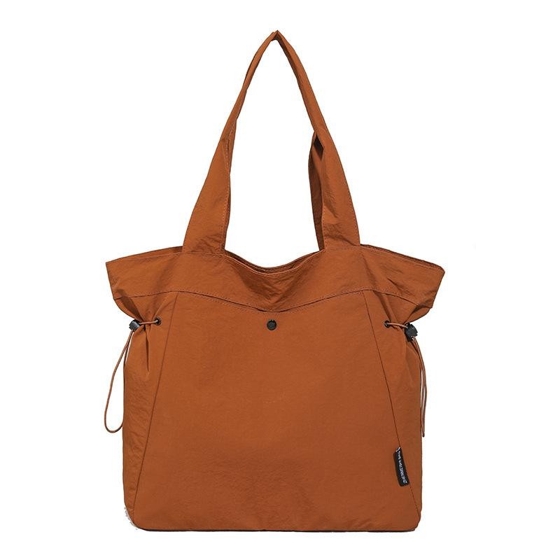 Nylon Bag Women's Large Capacity Shoulder Bag Student Class Commuter Tote Bag