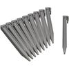 Anchors for Polypropylene Garden Borders - - H 26.7 X 1.9 X 1.8 Cm - Gray