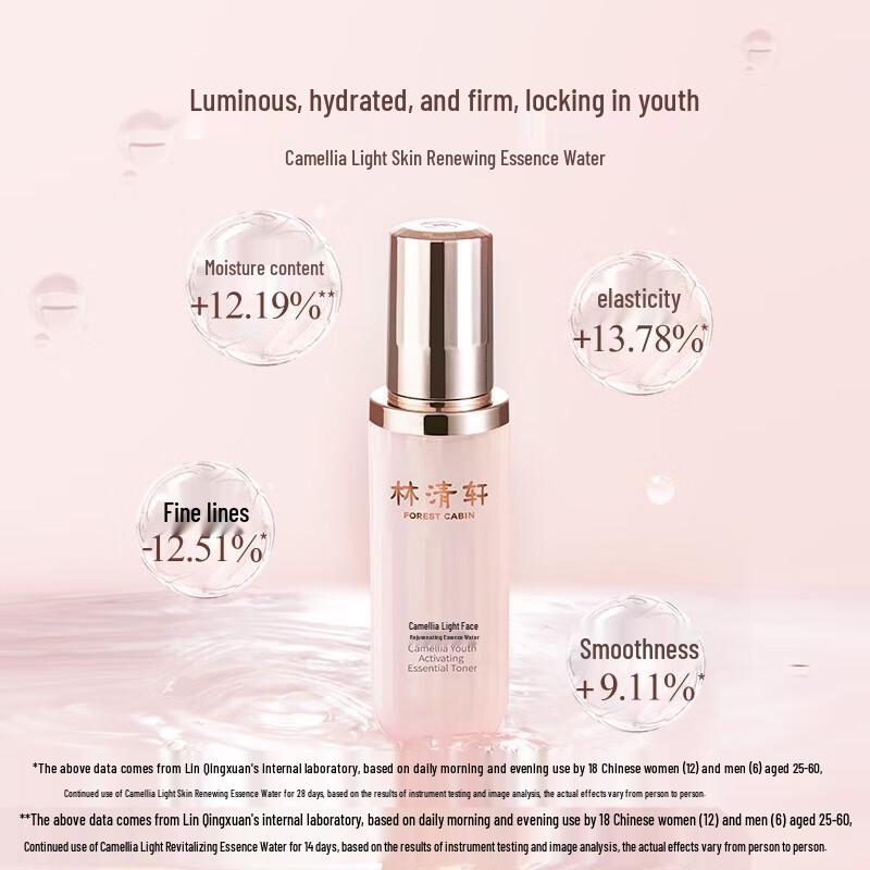 Forest Cabin Camellia Essence 2nd Gen Dual-Anti Hydrating Skincare Set