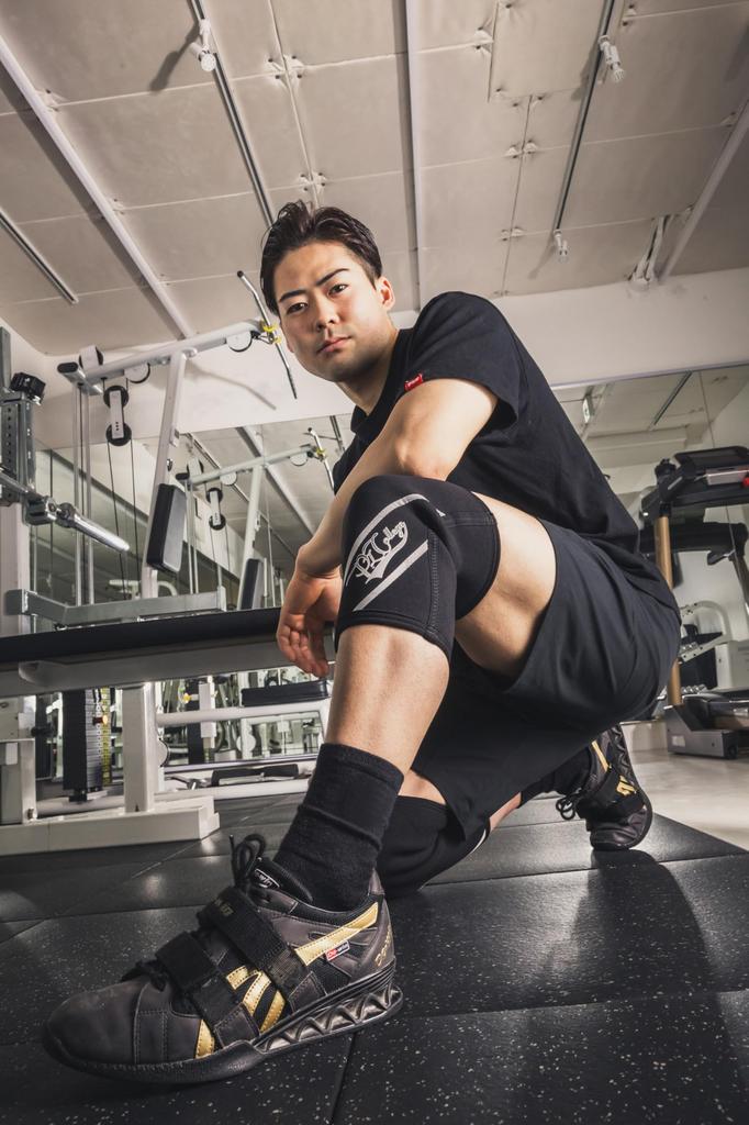 by a Power Tube NAOTO Knee Sleeves [Made Powerlifter] - P.L.College (S)