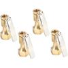 Brass 12 Pieces Tire Air Chuck Air Air Piece Inflatable Tire Inflator Car