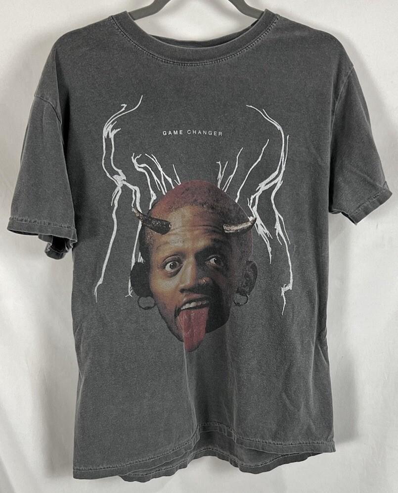 Vintage Sports Style Tee Dennis Rodman Graphic Game Changer Unisex Unisex T-Shirt XXL