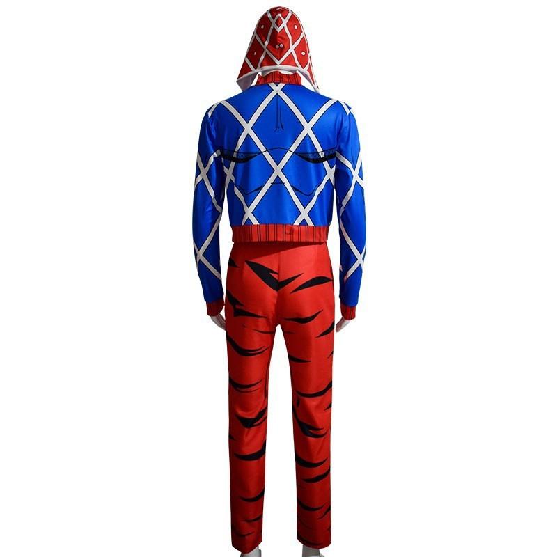 Adventure Bizarre Jojos Cosplay Costume Durable Polyester Anime Enthusiasts