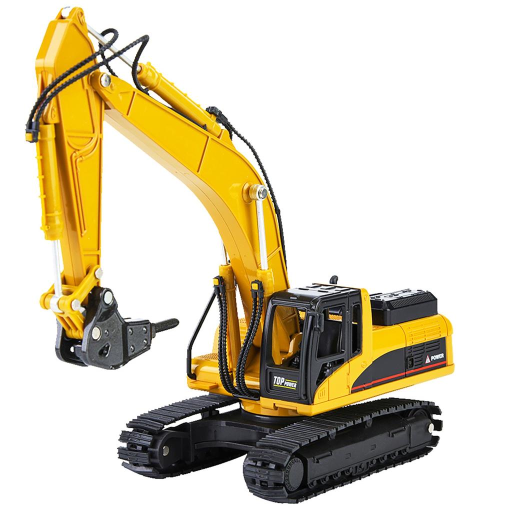 1:50 Alloy Excavator Model Engineering Construction High Simulation Car Vehicle