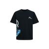Logo Print Round Neck T-Shirt Men Tops Black 2ESHTM3TS582LFCT