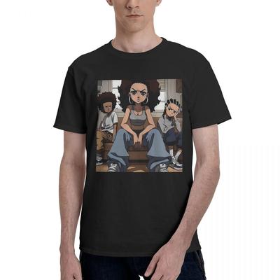 Hip Hop Comic Character 100 Cotton Casual Breathable Confortable Shirt Funny Mens TShirts Mens Tops