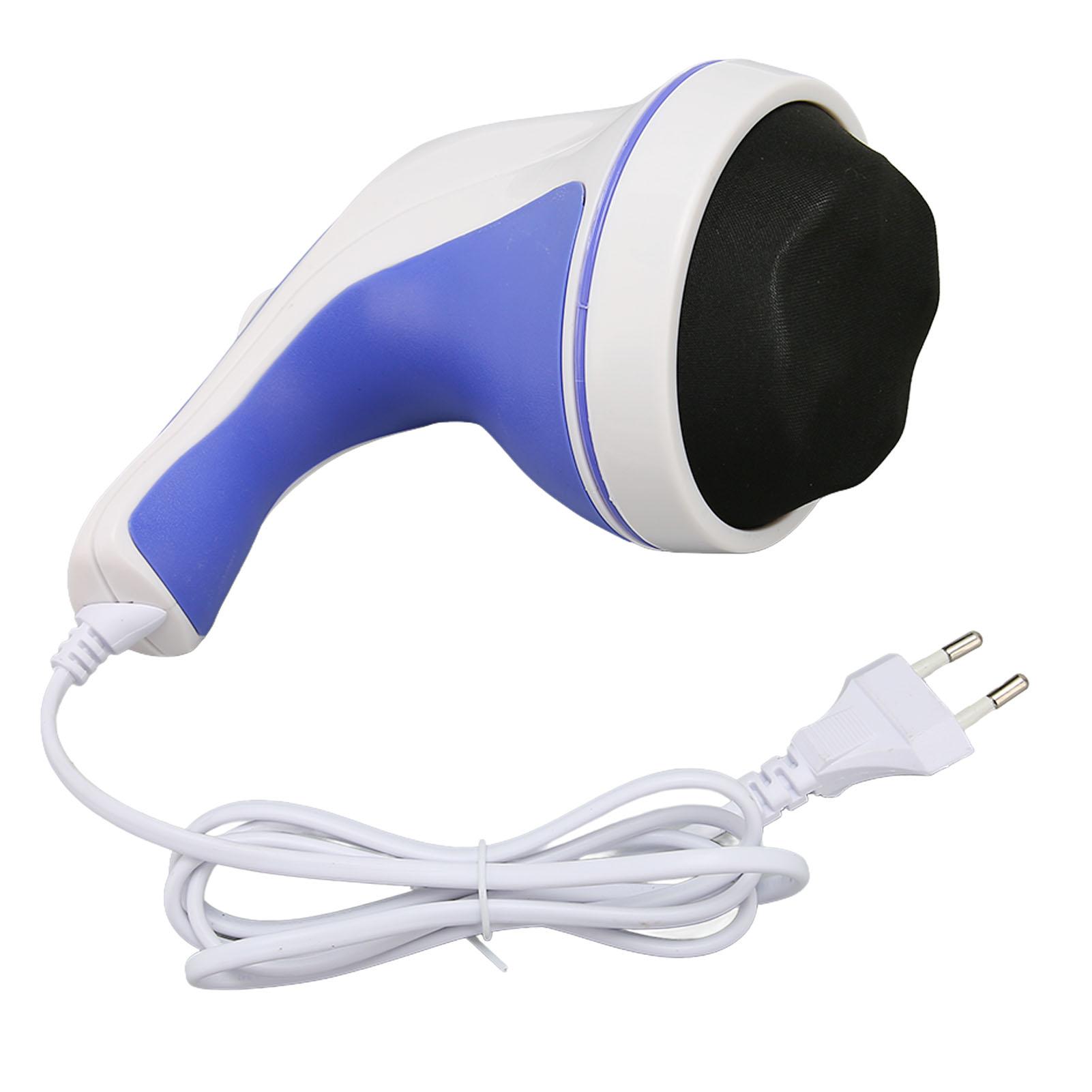 

Электрический массажер для похудения тела, 4 массажные головки, вибрационный массажер для тела от целлюлита EU Plug