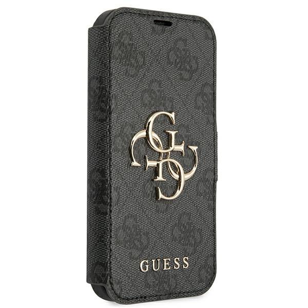 Guess Gubkp13X4Gmggr Iphone 13 Pro Max6,7 Szary/Grey Book 4G Big Metal Logo