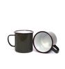 vintage mugs with handgrip metal cast iron traditional Chinese coffee mug