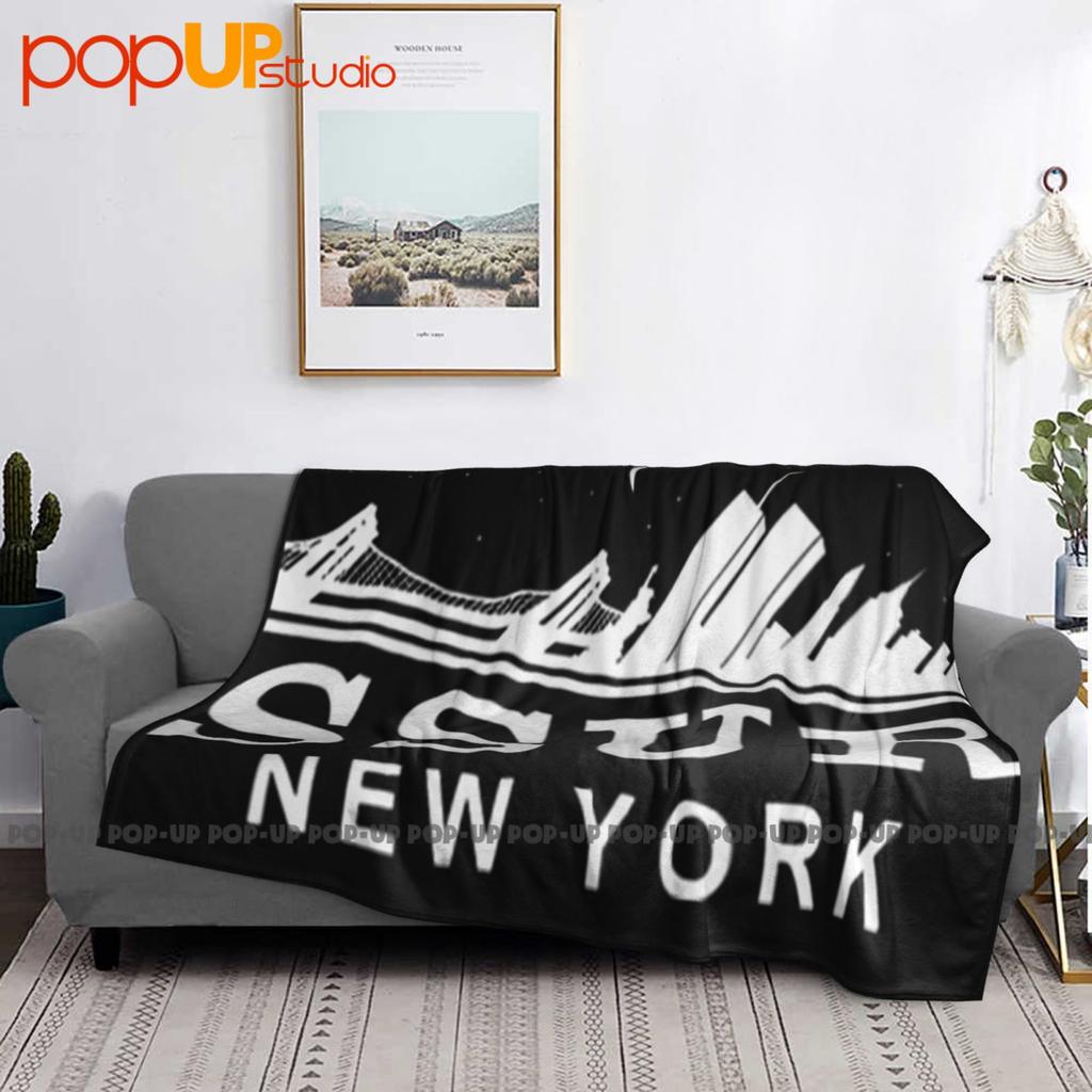 Ssur New York Caviar Cartel Pocket Ultra-Soft Blanket Quilt Winter Sofa Cover Bed Covers